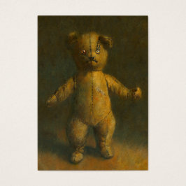 Affärskortet Zombie Nalle ACEO Visitkort