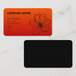 Affärskortets FLÖDE Visitkort