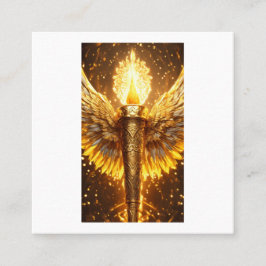 Affärskortets ❤ ❤ fyrkantigt visitkort