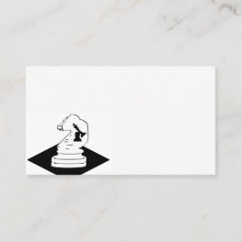 Affärskortets utformning visitkort