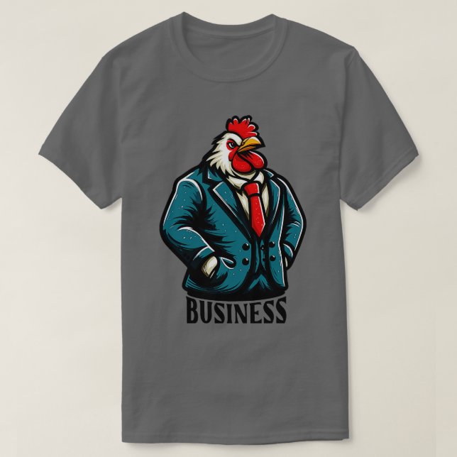Affärskyckling T Shirt (Design framsida)