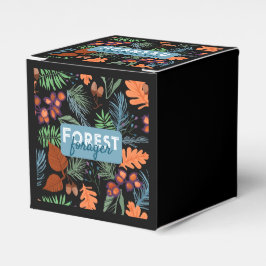 Affärslåda med centrerad ljusverktyg presentaskar