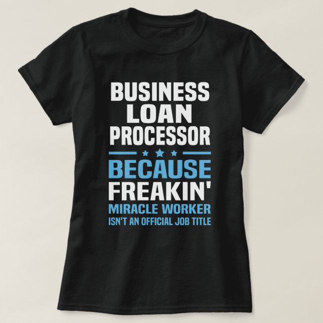 Affärslåsprocessor T Shirt (Design framsida)