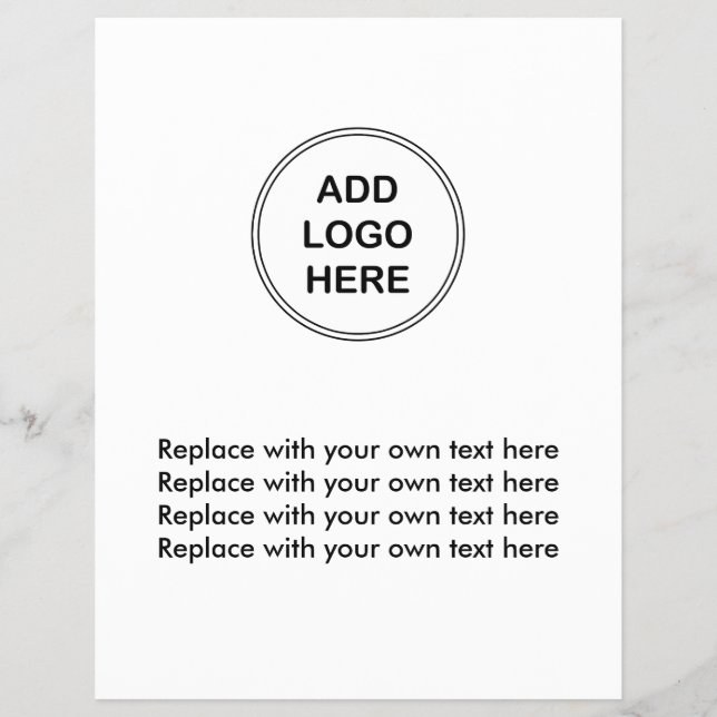 Affärslogotyp Flyer Mall (Framsidan)