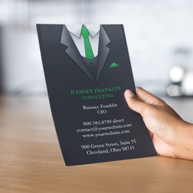 Affärsman Kostym Flygblad (Skapare uppladdad)