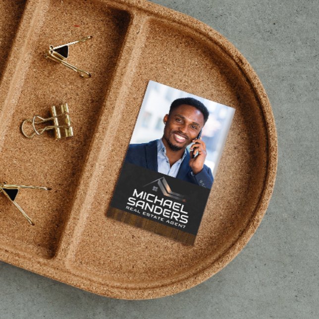 Affärsman på Mobil | Real Gods Agent Visitkort (Skapare uppladdad)