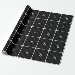 Affärsman Personal Silver Monogram lyckades Presentpapper