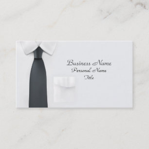 Affärsman Shirt Profile Card Visitkort