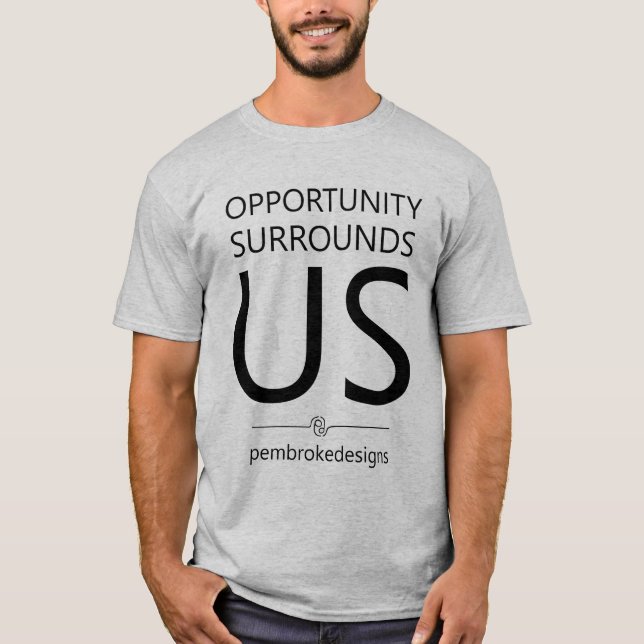 Affärsmöjligheten omger USA T-Shirt (Framsida)