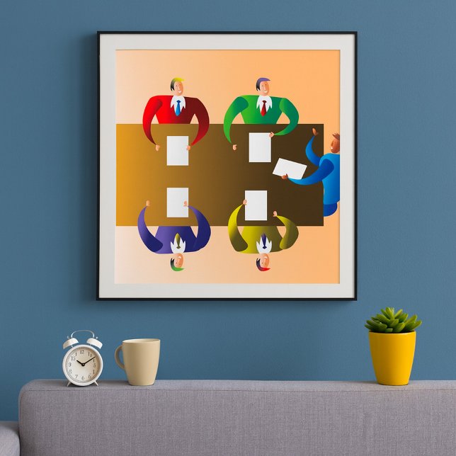 Affärsmöte Poster (Skapare uppladdad)