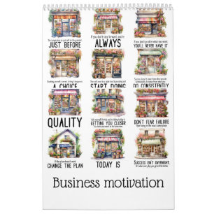 Affärsmotivation Kalender