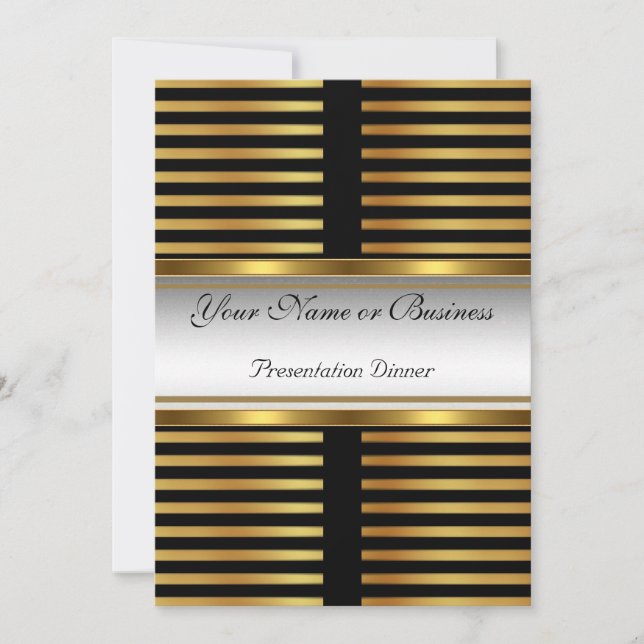 Affärspresentation Inbjudan (Framsida)