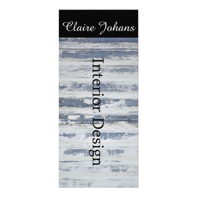 Affärsreklamkort - korrugerat reklamkort (Framsidan)