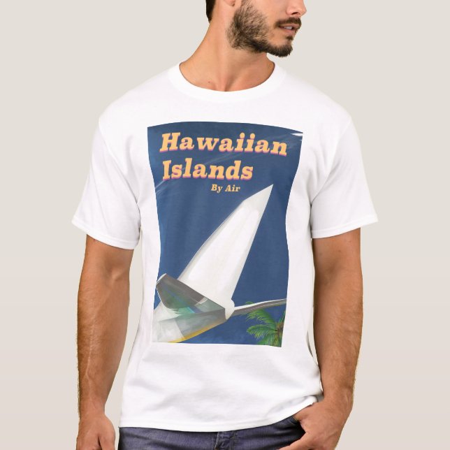 Affärsreseaffisch för Hawaiianska öarna Tee Shirt (Framsida)