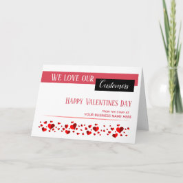 Affärsvalentinskort Kort