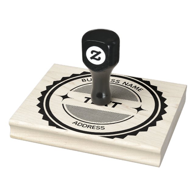 AFFÄRSVERKSAMHET FRIMÄRKE ANPASSAD STÄMPEL (Stämpel)