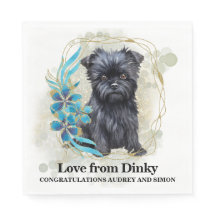 Affen Pinscher Tropical Hund Photo Bröllop