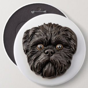Affenpinscher 3D Inspired Knapp