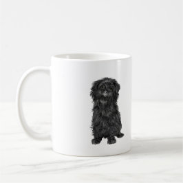 Affenpinscher (A) - svart Kaffemugg