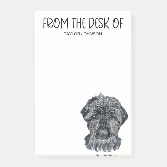 Affenpinscher Älskare Post-it Block (Framsida)