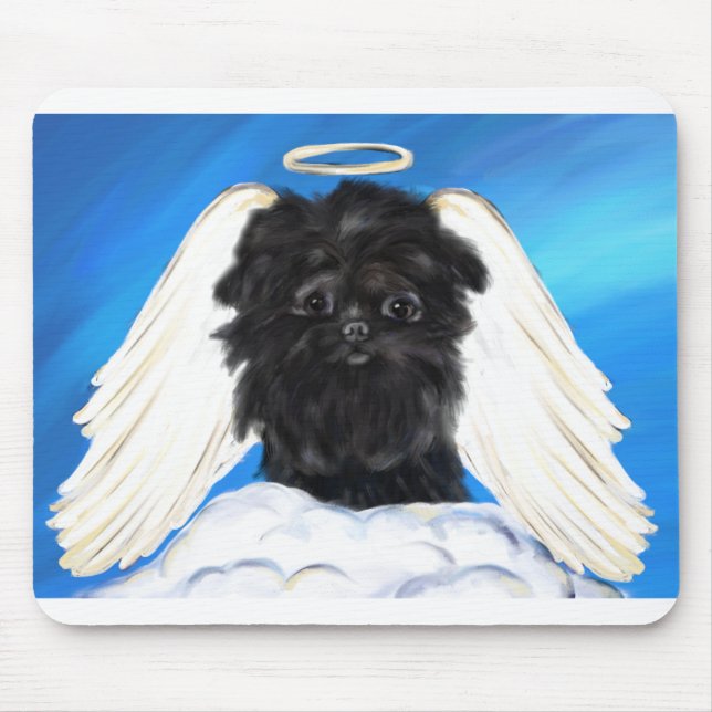 Affenpinscher Ängel  Musmatta (Framsidan)