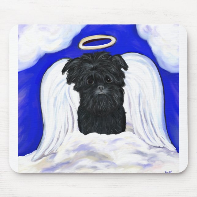 Affenpinscher Ängel Musmatta (Framsidan)
