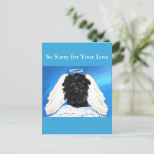 Affenpinscher Ängel Vykort