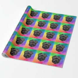 Affenpinscher Apmonkey Hund Affens Terrier Presentpapper
