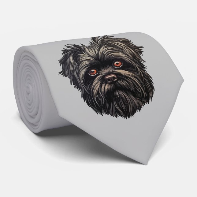 Affenpinscher Apmonkey Hund Affens Terrier Slips (Rullad)