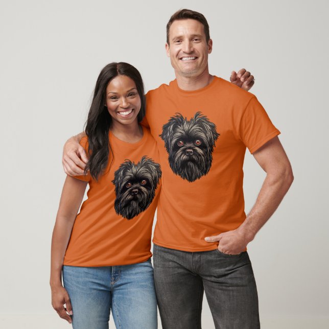 Affenpinscher Apmonkey Hund Affens Terrier T Shirt (Unisex)