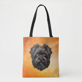 Affenpinscher Apmonkey Hund Affens Terrier Tygkasse