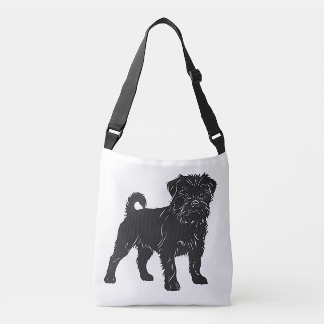 Affenpinscher Axelväska (Framsida)