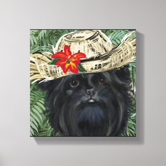 Affenpinscher   canvastryck (Framsida)