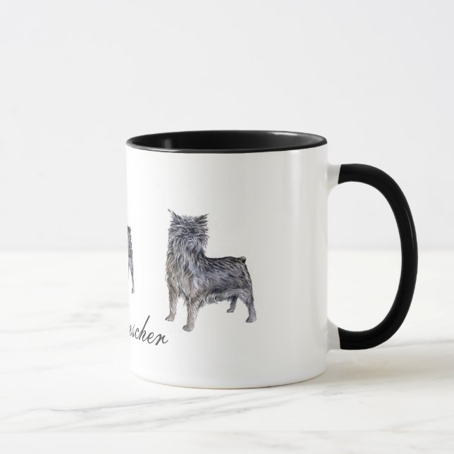 Affenpinscher Ceramic Mugg (Höger)