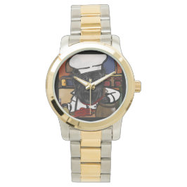 Affenpinscher Chef Armbandsur