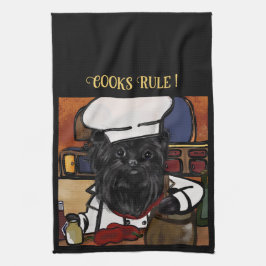 Affenpinscher Chef Kökshandduk