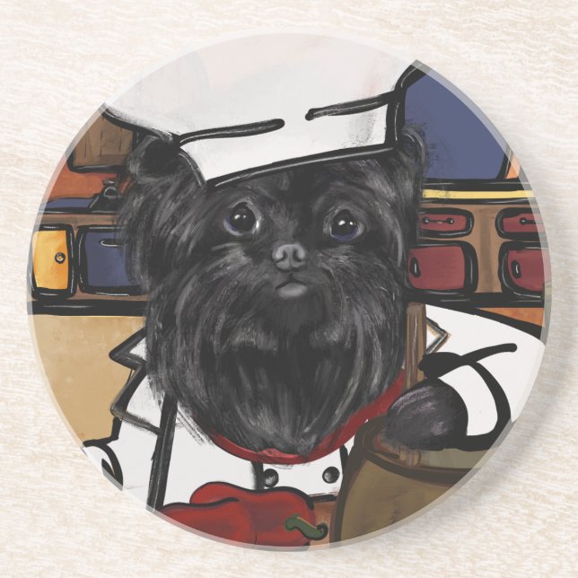 Affenpinscher Chef Underlägg (Framsidan)