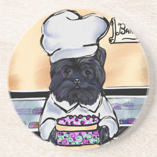 Affenpinscher Chef Underlägg (Framsidan)