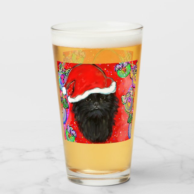 Affenpinscher Glaskopp (Framsida fylld)