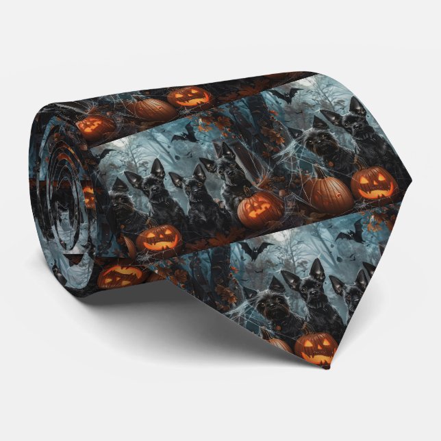 Affenpinscher Halloween Night Doggy Delight Slips (Rullad)