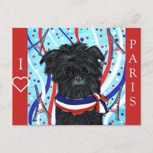 Affenpinscher Helg Vykort