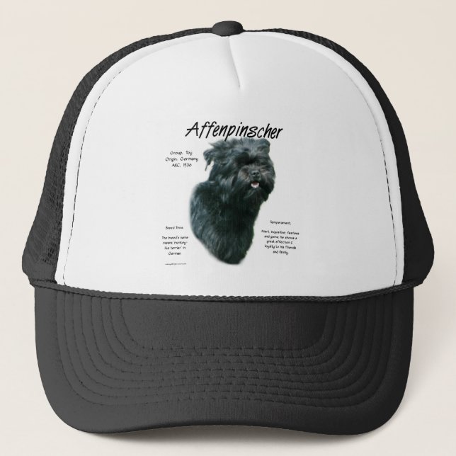 Affenpinscher-historikdesign Keps (Framsida)