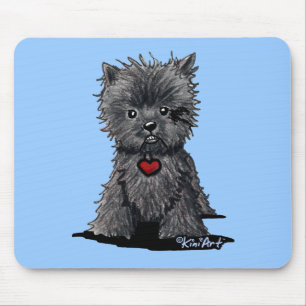 Affenpinscher Hund Art Mousepad Musmatta