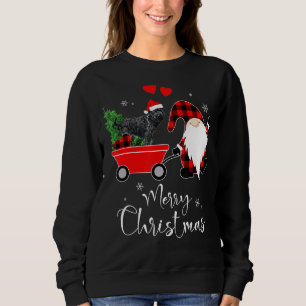 Affenpinscher Hund jul med Santa Hat Pajamas T Shirt
