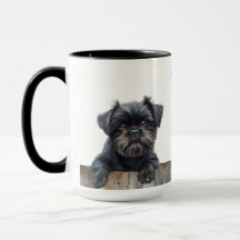 Affenpinscher Hund Mugg