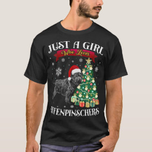 Affenpinscher Julgran Affenpinscher Santa H T Shirt