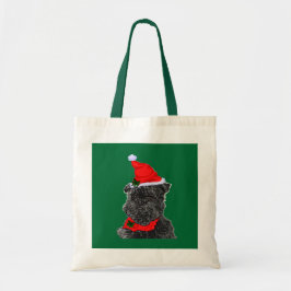 Affenpinscher julklappar tygkasse