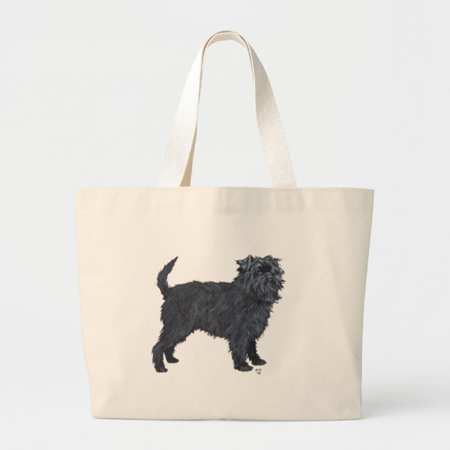 Affenpinscher Jumbo Tygkasse (Framsidan)