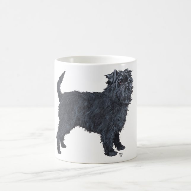 Affenpinscher Kaffemugg (Center)