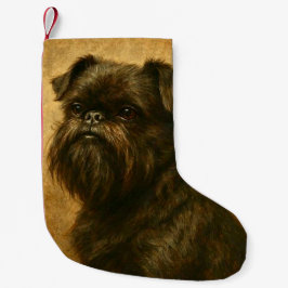 Affenpinscher Liten Julstrumpa